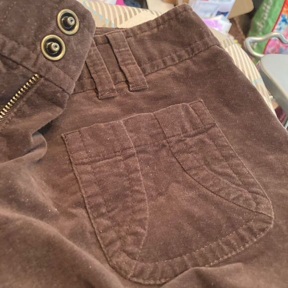 Loft wide leg retro corduroy jeans w/cool front pockets & snap fly❤️🌹 - Picture 8 of 11